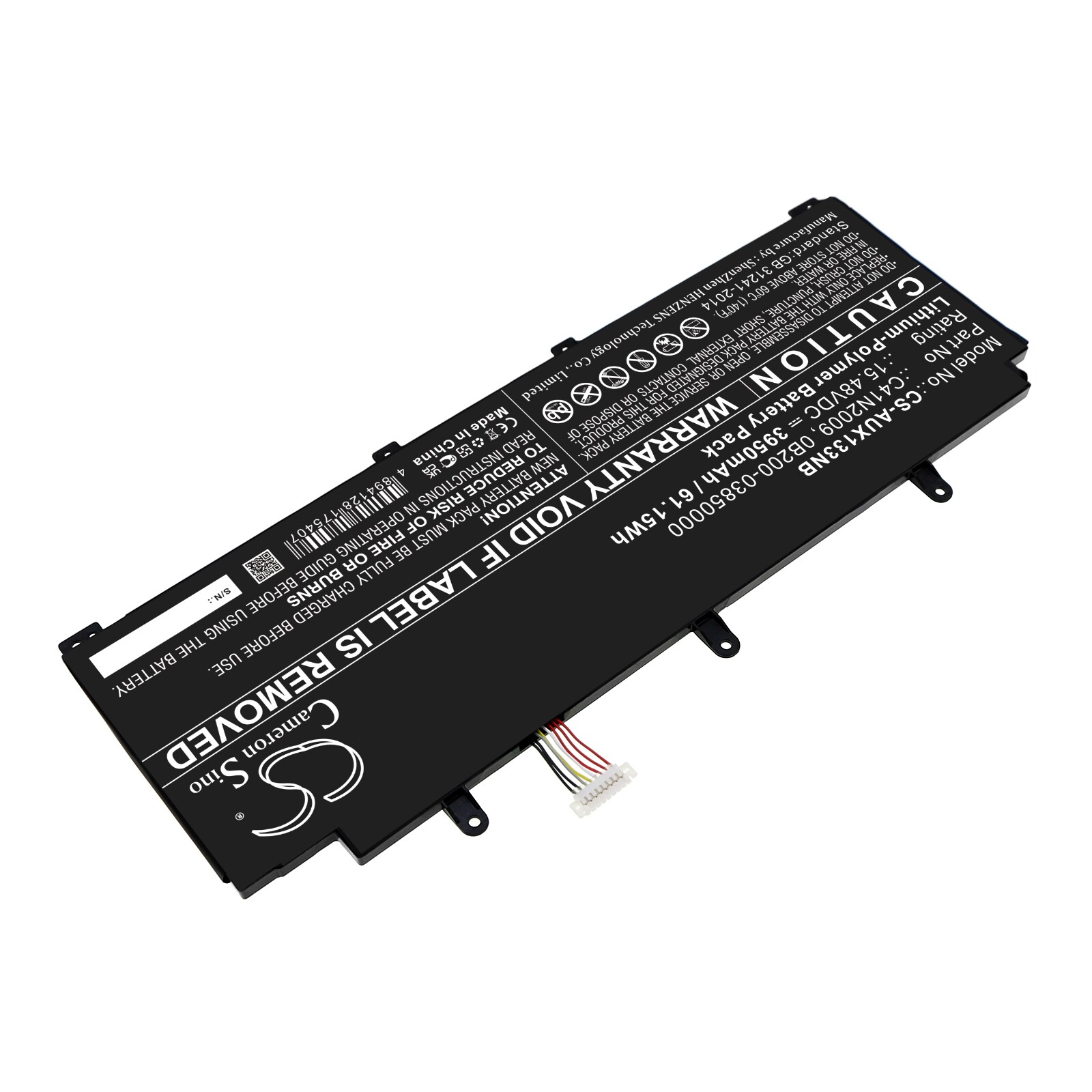 Batteri til bærbar PC for Asus ROG Flow X13 GV301QH-K6028T og andre.
