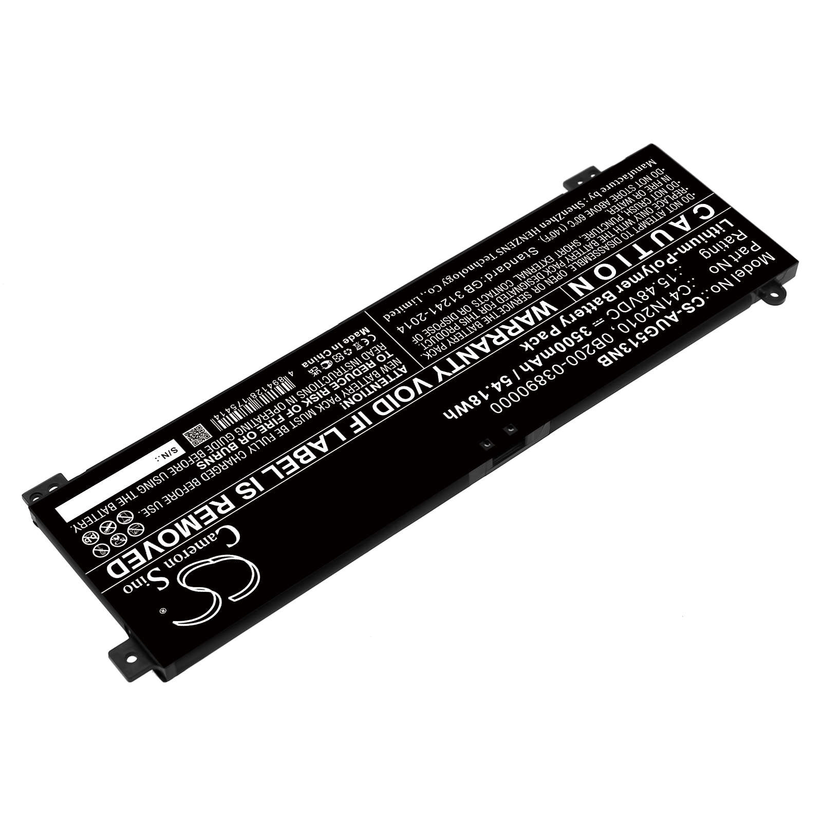 Batteri til bærbar PC for Asus ROG Strix G15 G513IH-HN006 og andre.