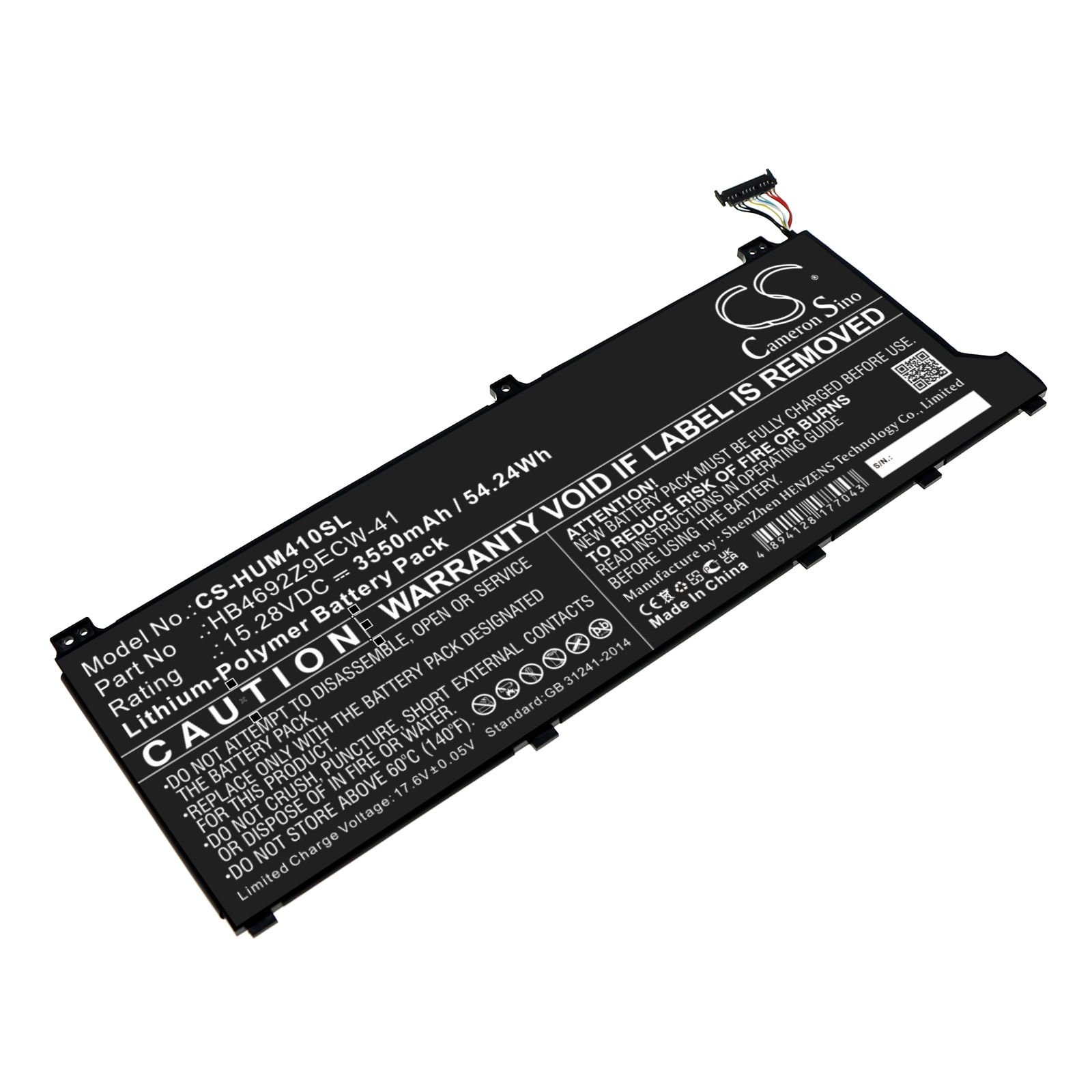 Batteri til bærbar PC for Honor Magicbook 14