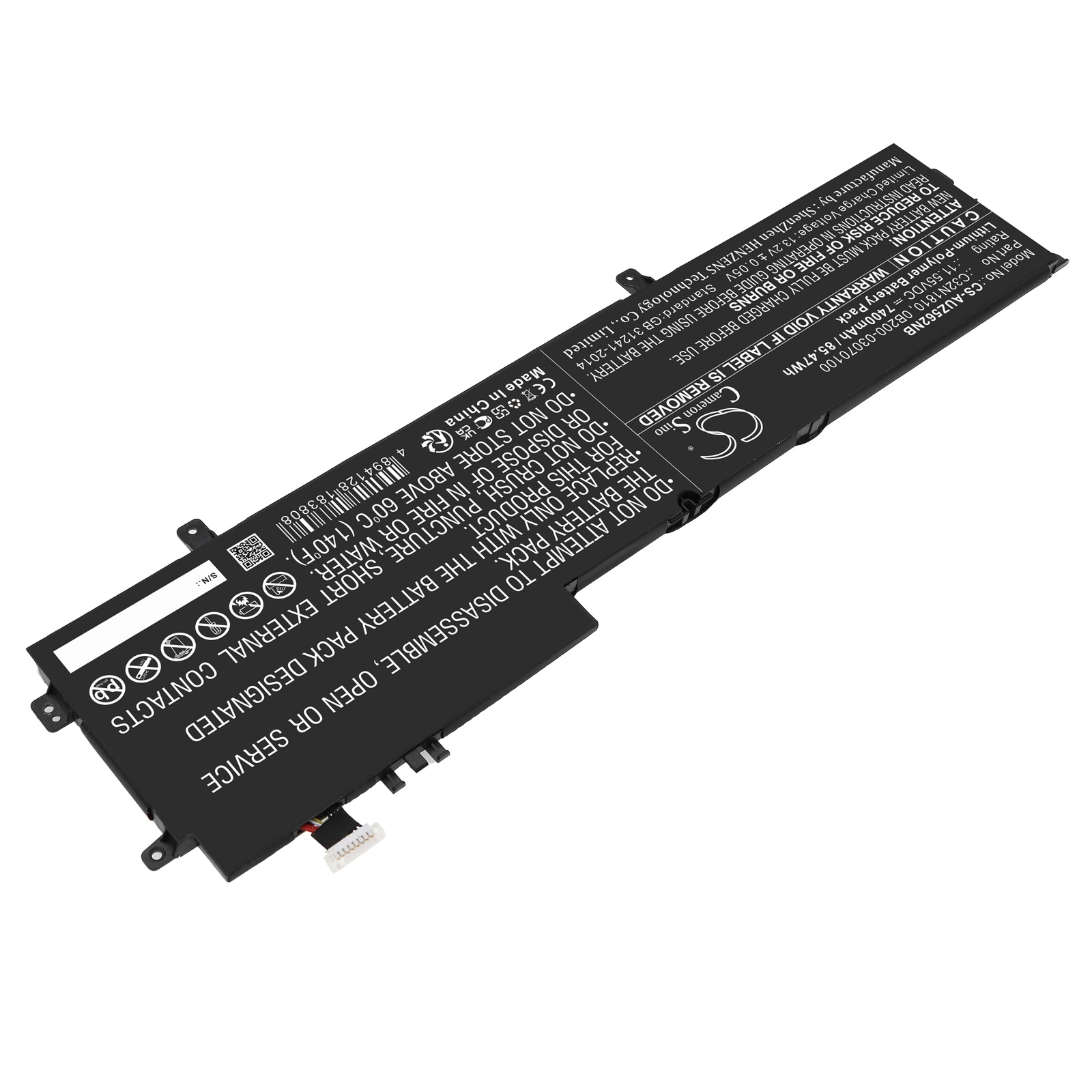 Batteri til bærbar PC for Asus ZenBook Flip 15 UX562FD-2G og andre.