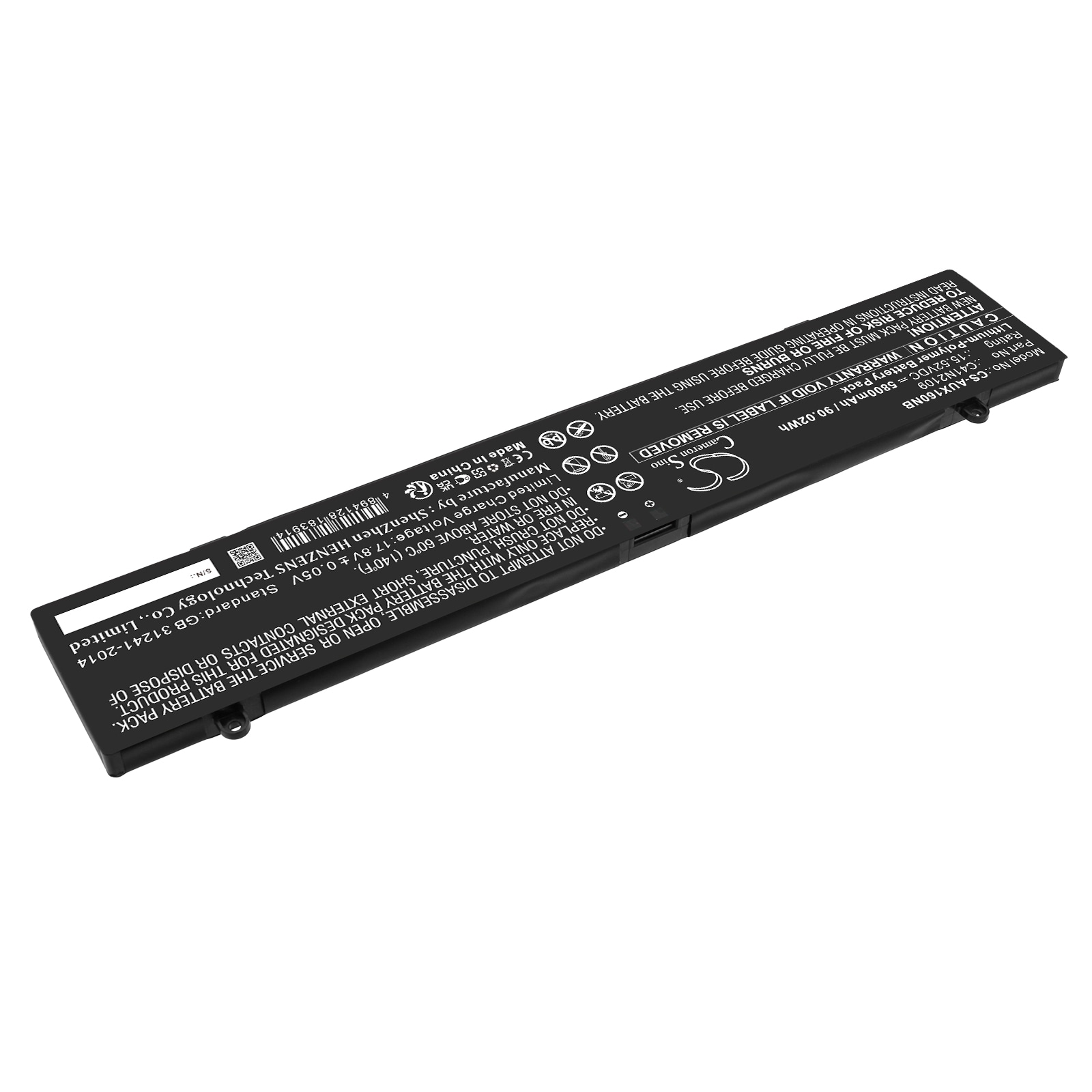 Batteri til bærbar PC for Asus ROG Flow X16 GV601RE-M5057X, NR2203RM og andre.