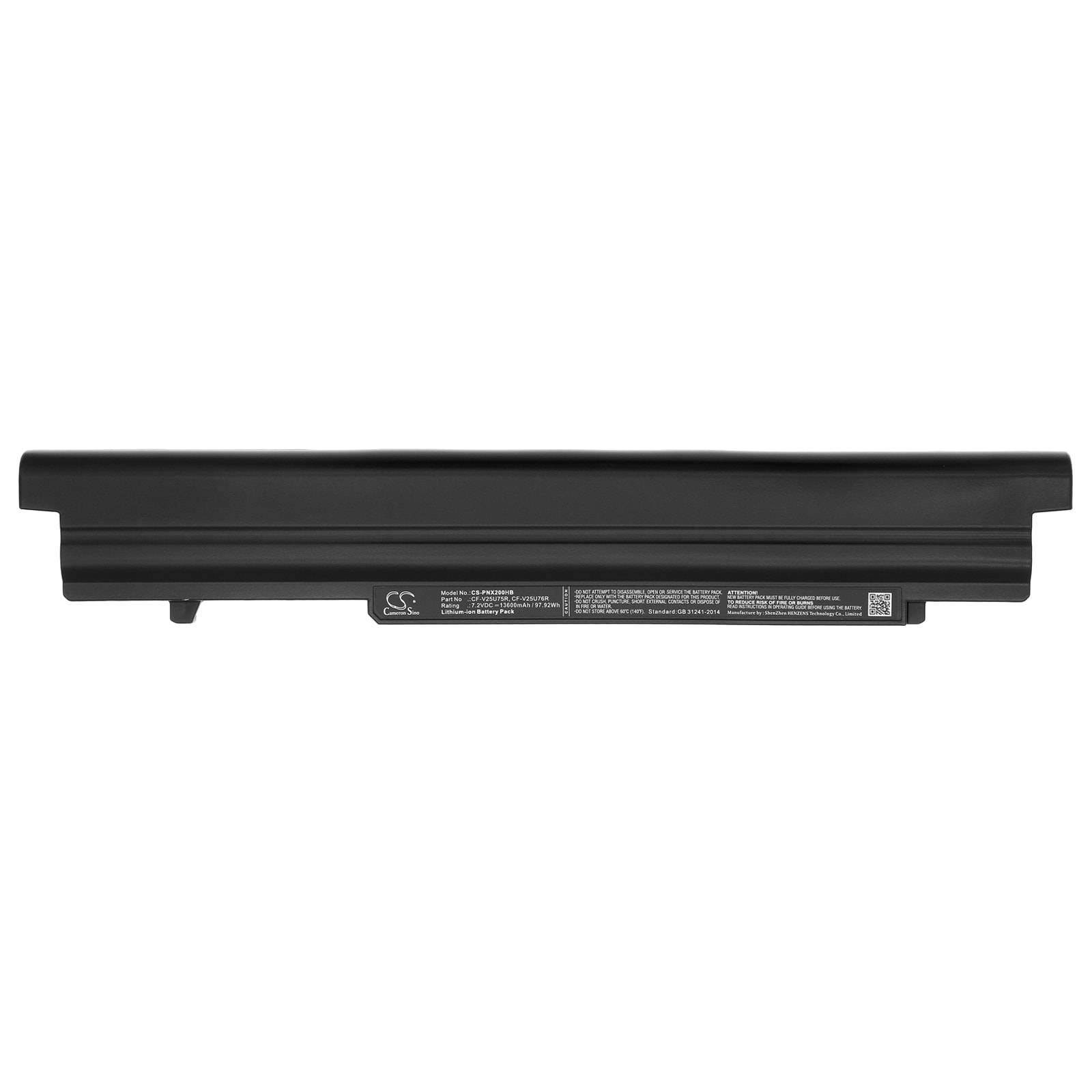 Batteri til bærbar PC for Panasonic CF-SX2JDT2FW, CF-SX3, CF-NX4 og andre.