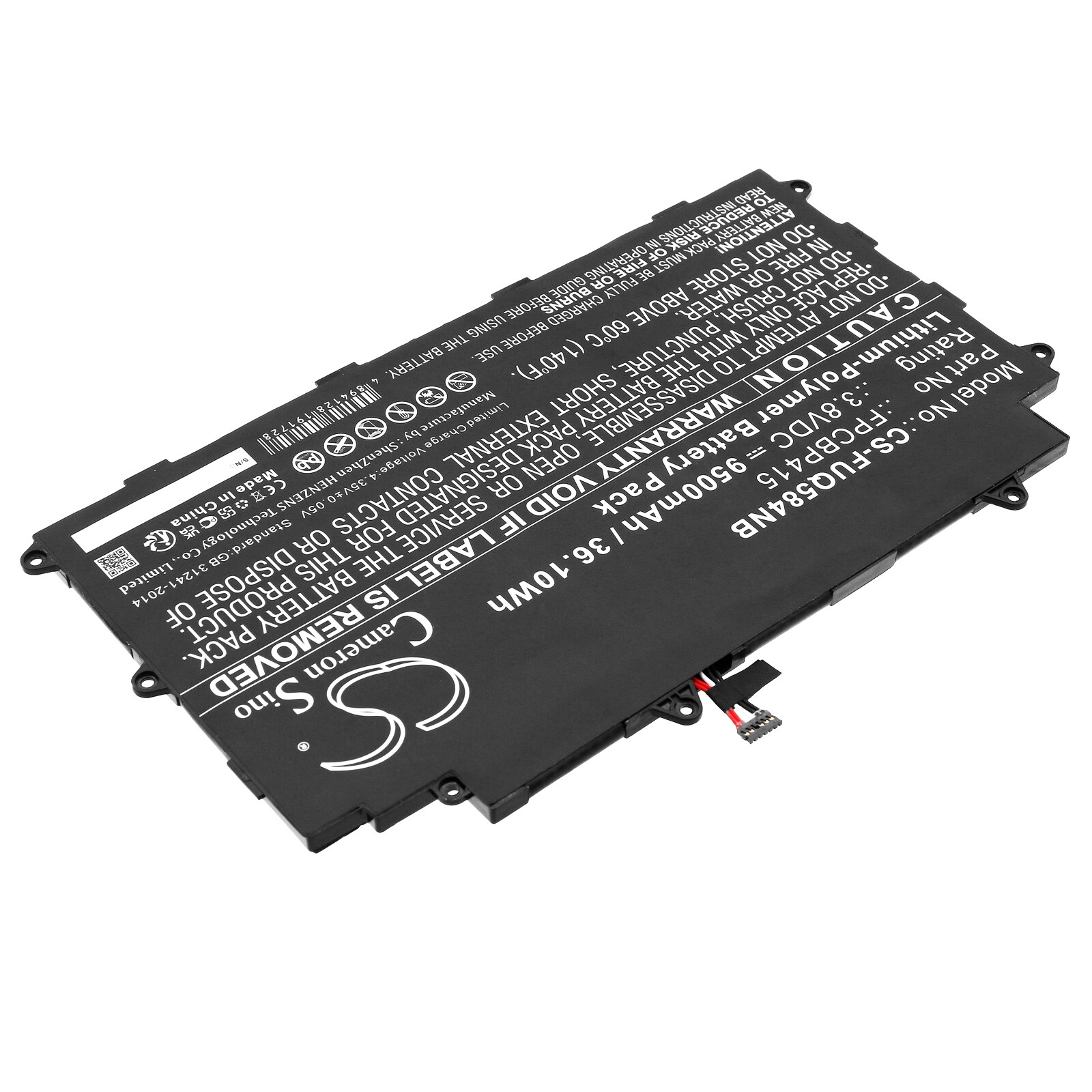 Batteri til bærbar PC for Fujitsu Stylistic Q584