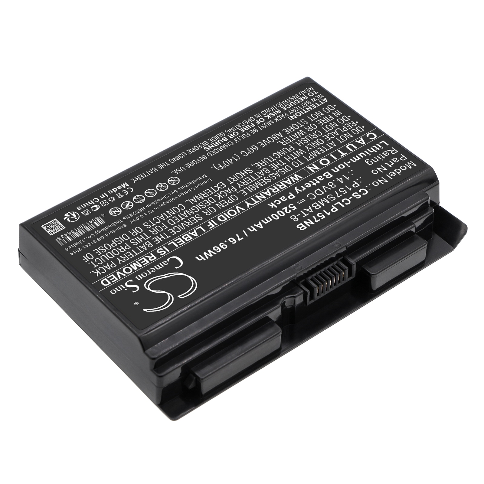 Batteri til bærbar PC for Schenker XMG P503-4OB, XMG P503-6AZ, XMG P503-9IH og andre