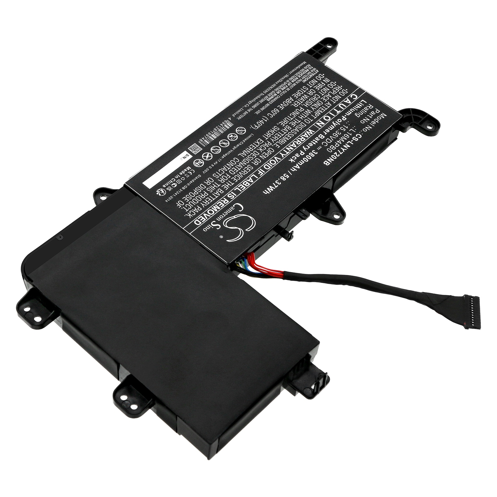 Batteri til bærbar PC for Lenovo Legion Y720-15IKB (80VR/81CQ) og andre.
