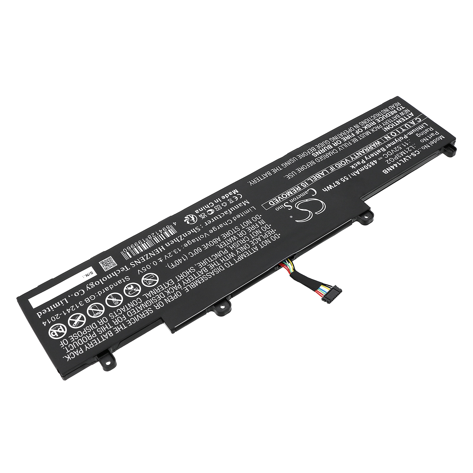 Batteri til bærbar PC for Lenovo ThinkPad L14 Gen 4 (Intel) 21H10063ED og andre.