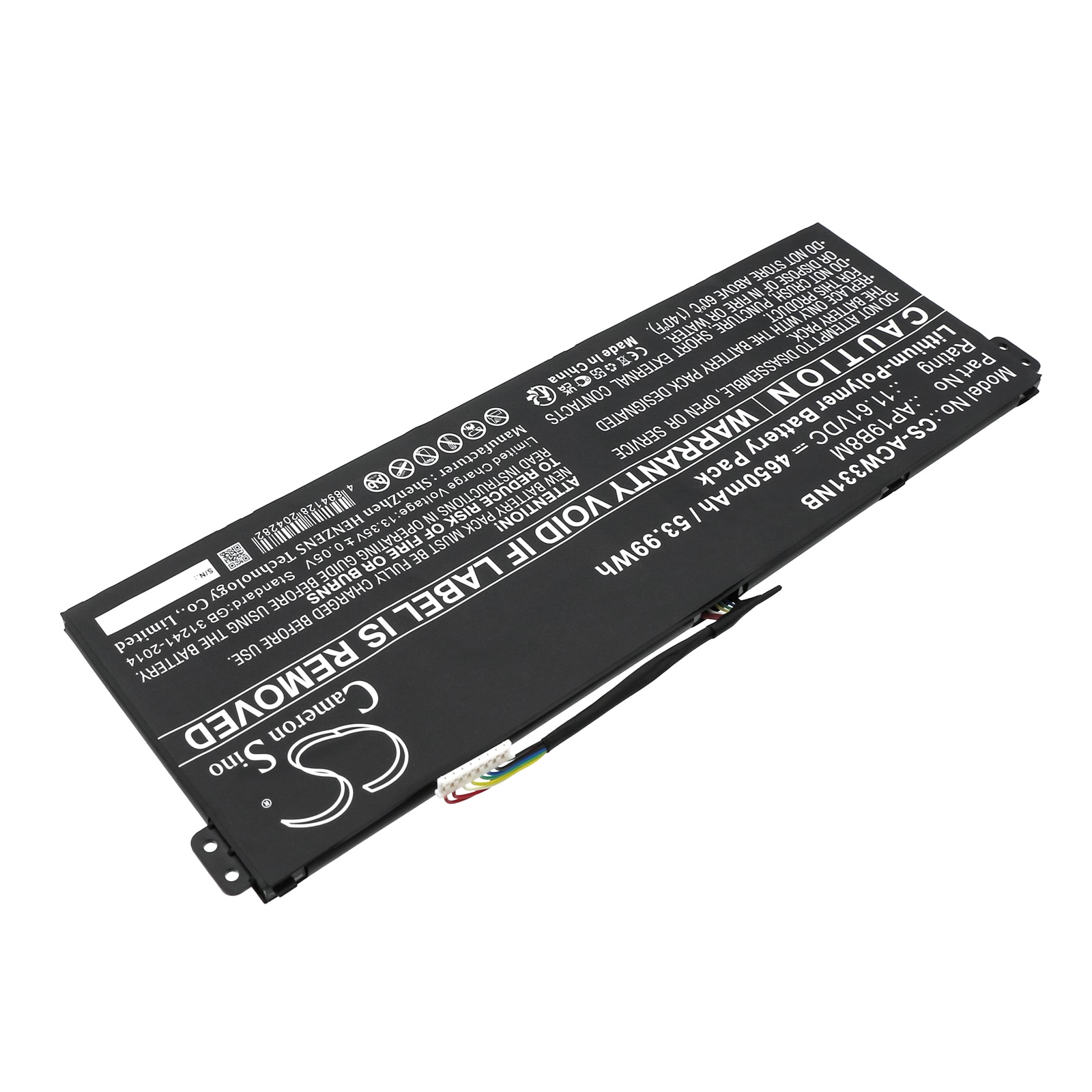 Batteri til bærbar PC for Acer Chromebook Spin 713 CP713-3W-57JX og andre