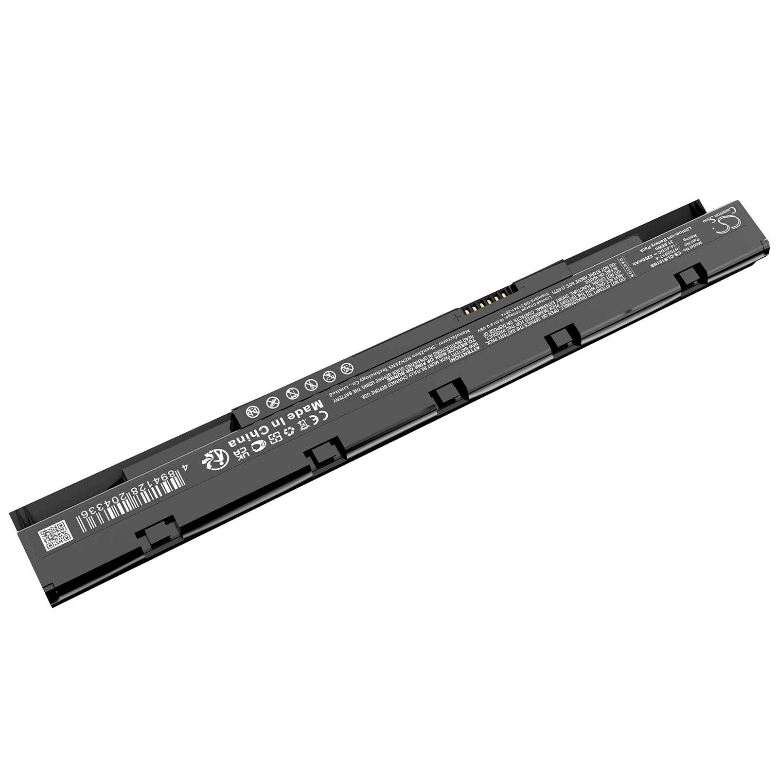 Batteri til bærbar PC for Schenker Slim 15-L17 (N751WU), Slim 17-L17 (N770WU) og andre.