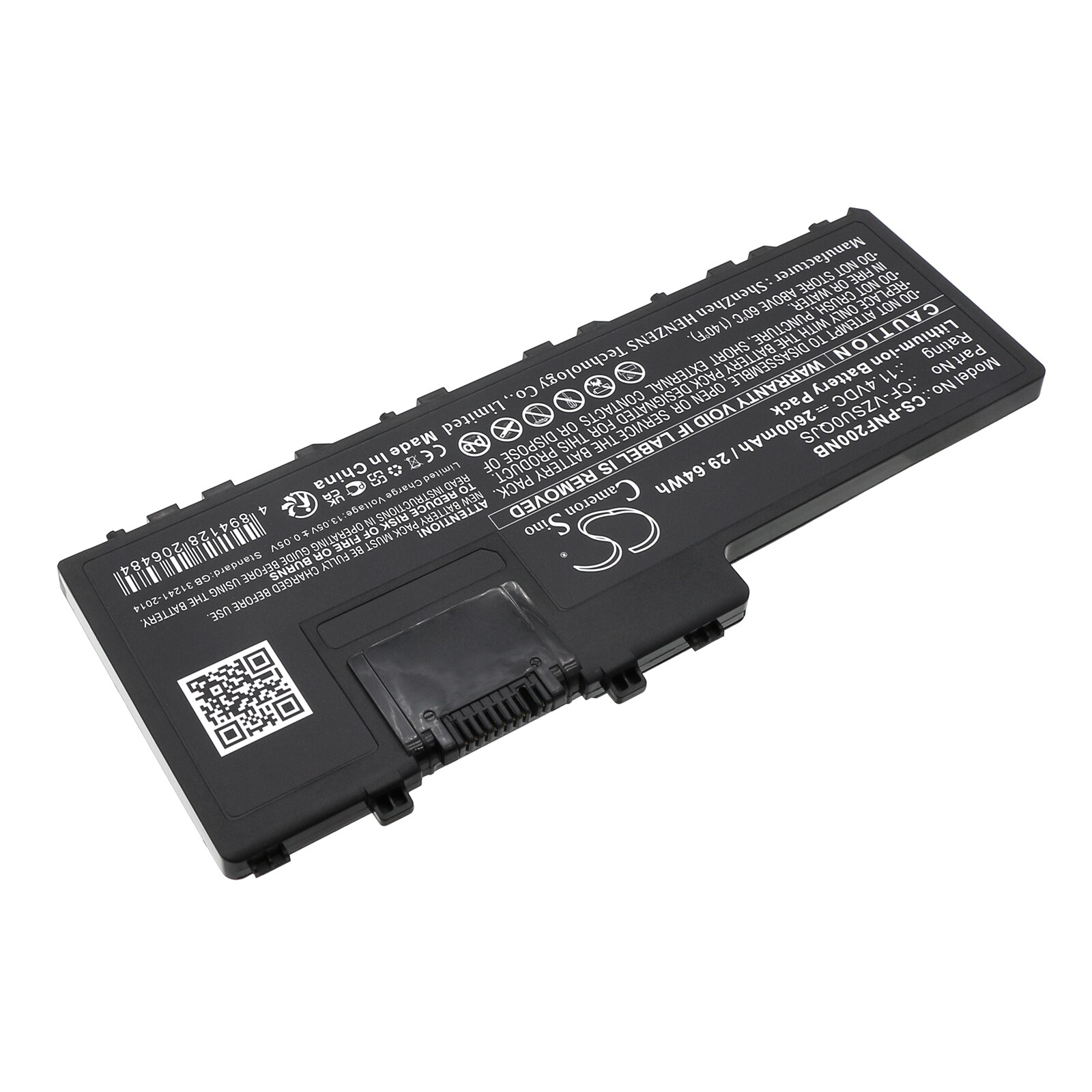 Batteri til bærbar PC for Panasonic Toughpad FZ-A2, Toughbook CF-20A0205TD og andre.