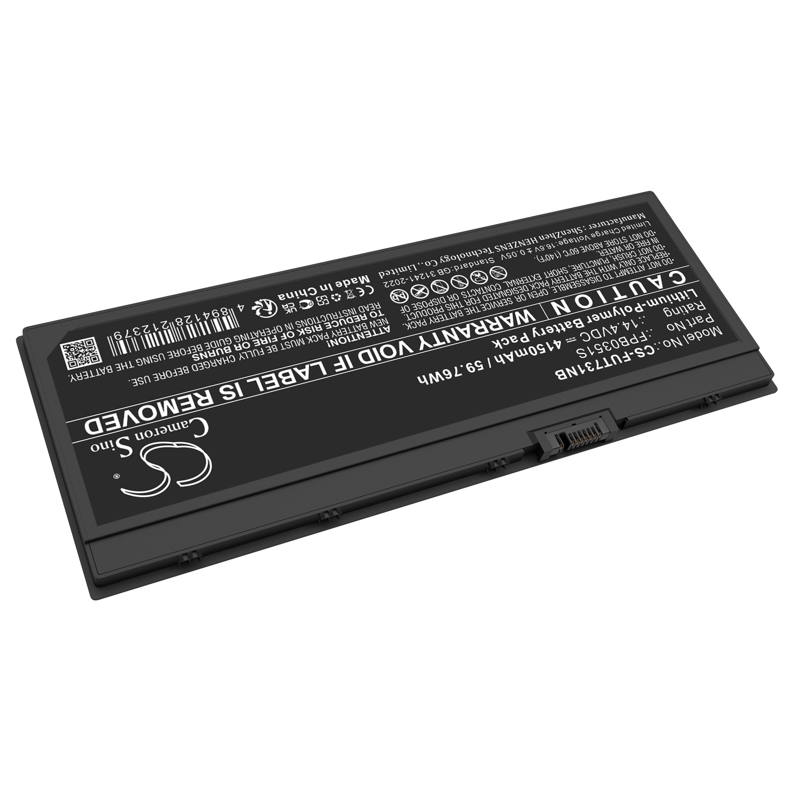 Batteri til bærbar PC for Fujitsu LIFEBOOK U7311, LifeBook U7310