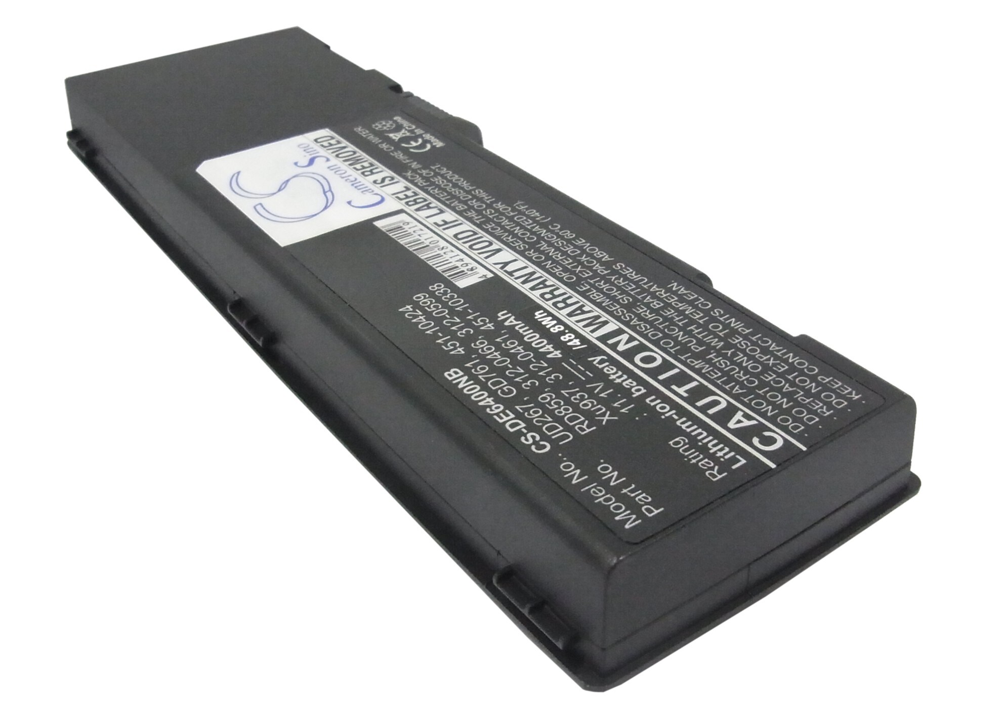 Batteri til bærbar PC for DELL Latitude 131L, Inspiron 1501, Inspiron E1505 og andre.