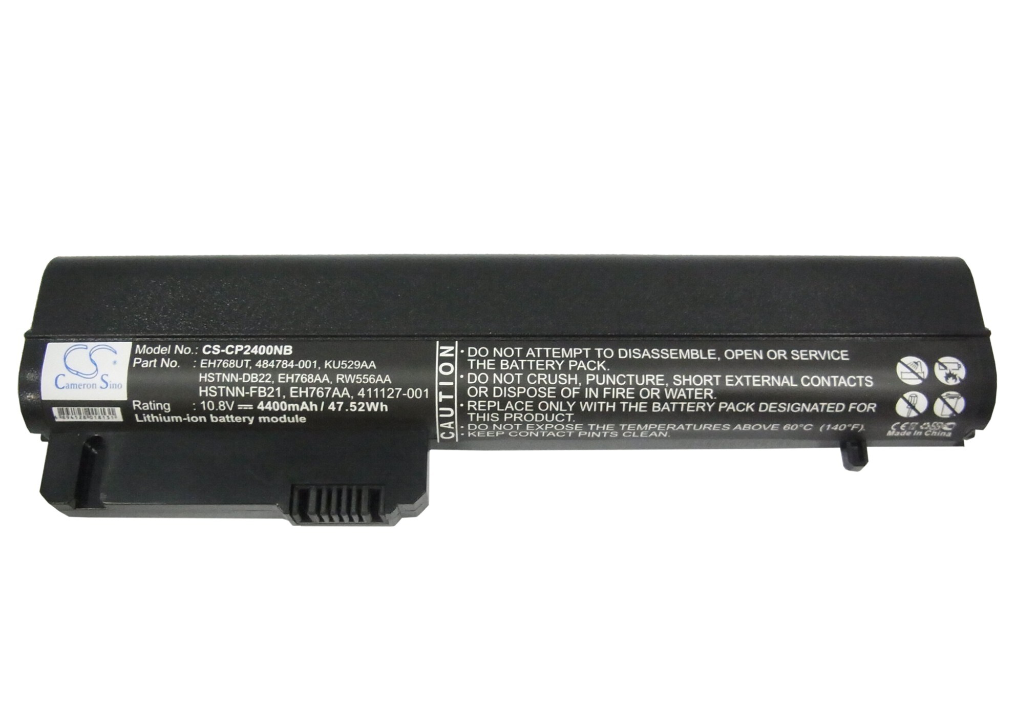 Batteri til bærbar PC for HP EliteBook 2533t, EliteBook 2530p
