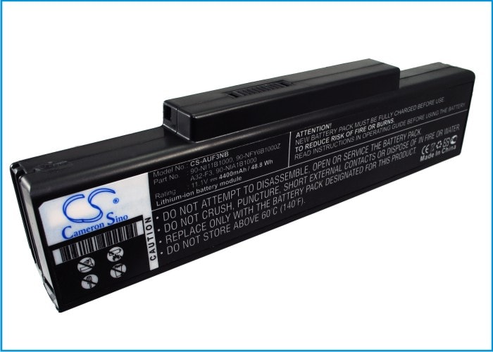 Batteri til bærbar PC for ASI AMATA EL80N, S96E, S96J og andre