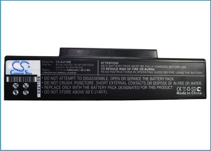Batteri til bærbar PC for ASI AMATA EL80N, S96E, S96J og andre