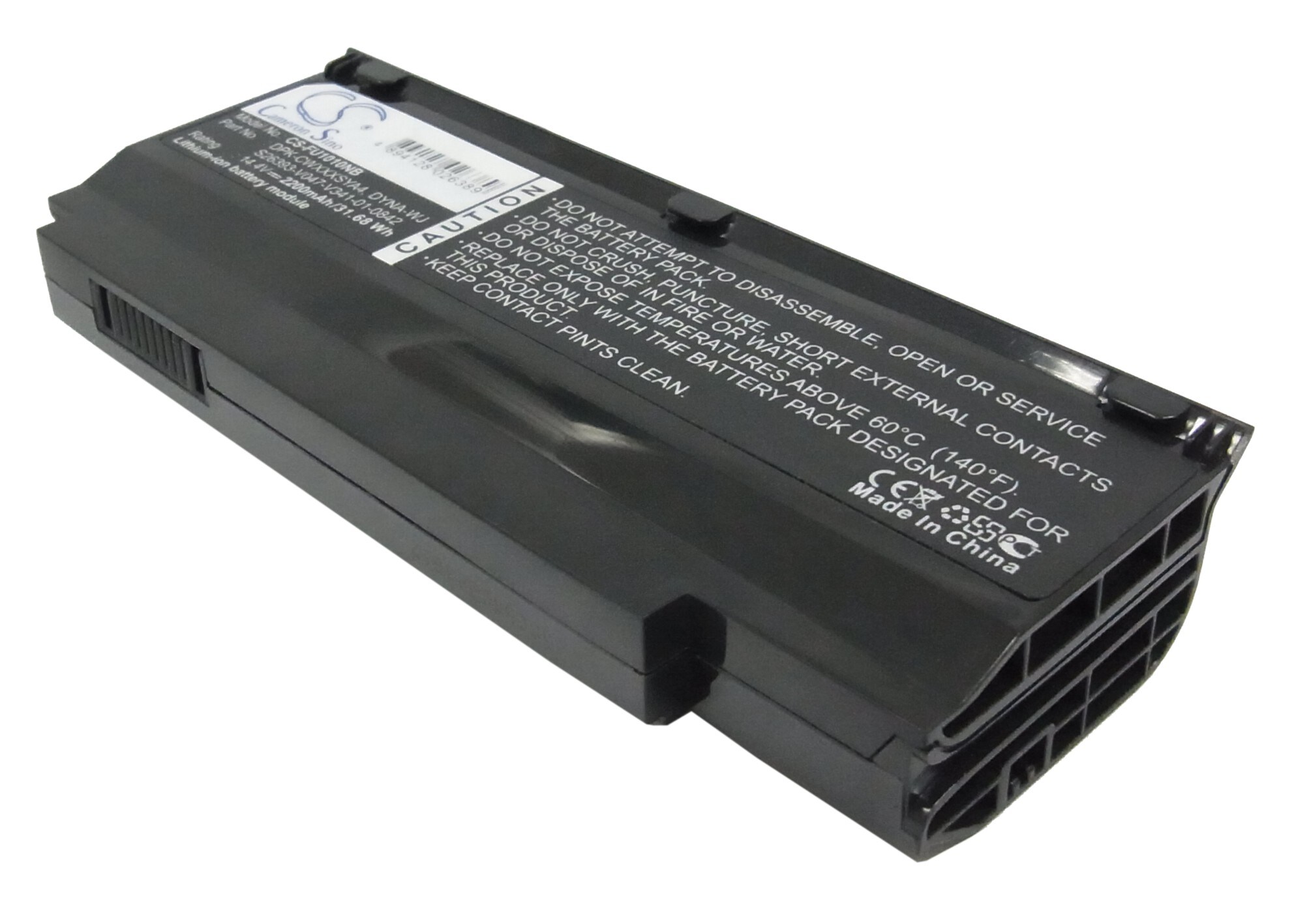 Batteri til bærbar PC for Fujitsu M1010, CWOAO, Lifebook M1010
