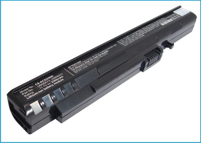 Batteri til bærbar PC for Acer Aspire One, Aspire One A110-1295 og andre.