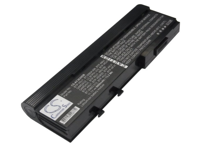Batteri til bærbar PC for Acer Aspire 5550, TravelMate 6252 og andre.