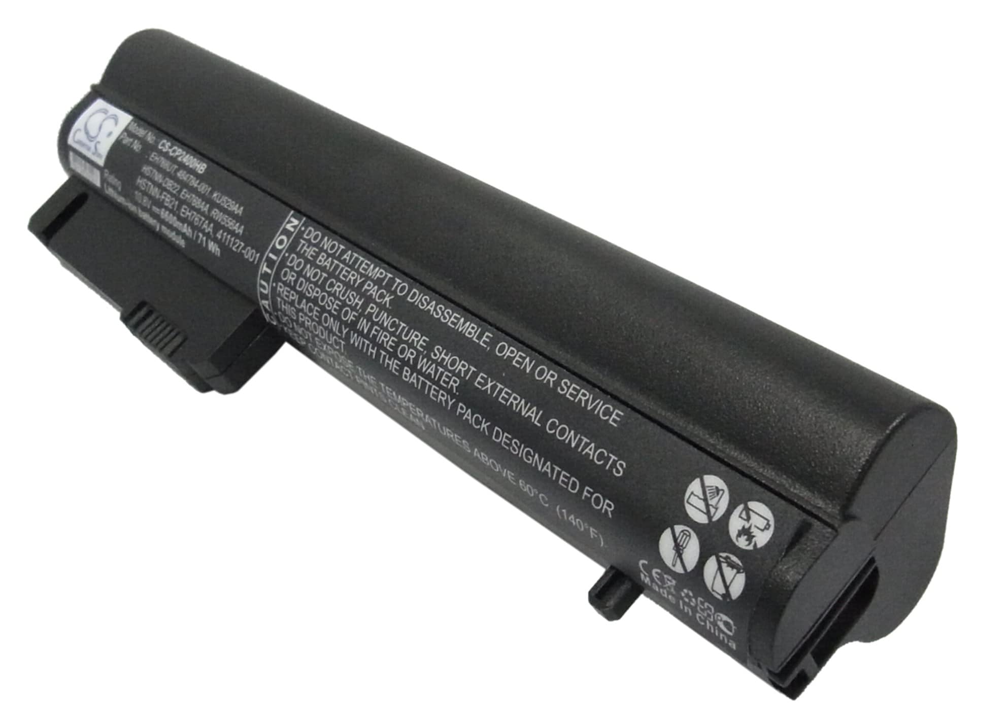 Batteri til bærbar PC for HP EliteBook 2533t, Elitebook 2540p, 2533t og andre.
