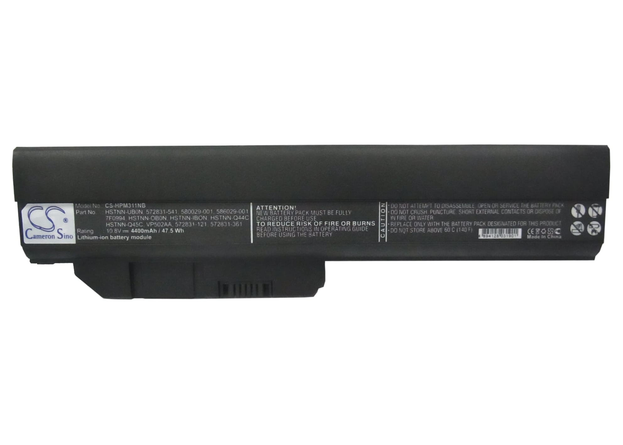 Batteri til bærbar PC for HP Mini 311, Mini 311-1012TU, Mini 311-1007TU og andre.