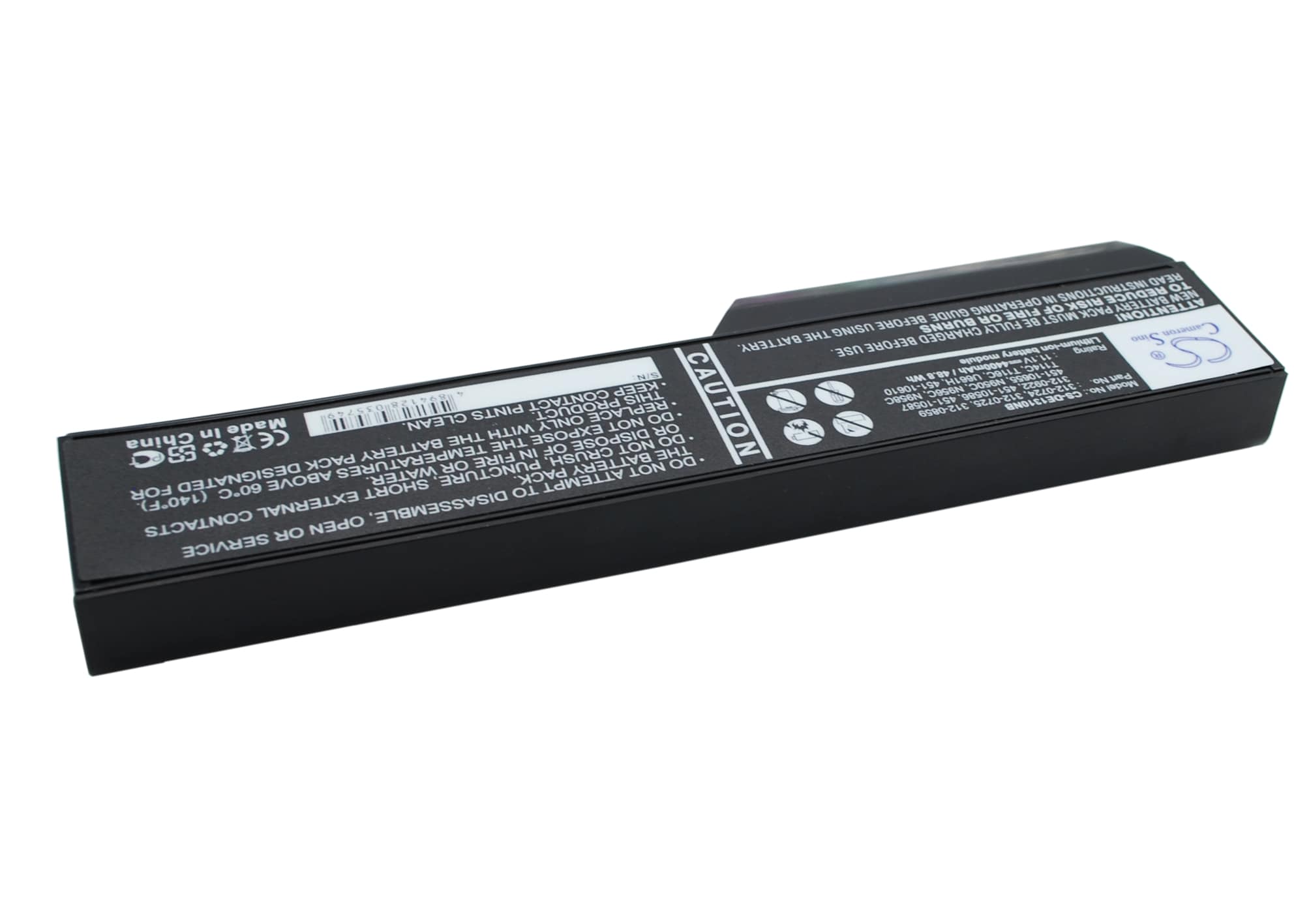 Batteri til bærbar PC for DELL Vostro 1310, Vostro 1510, Vostro 2510 og andre.