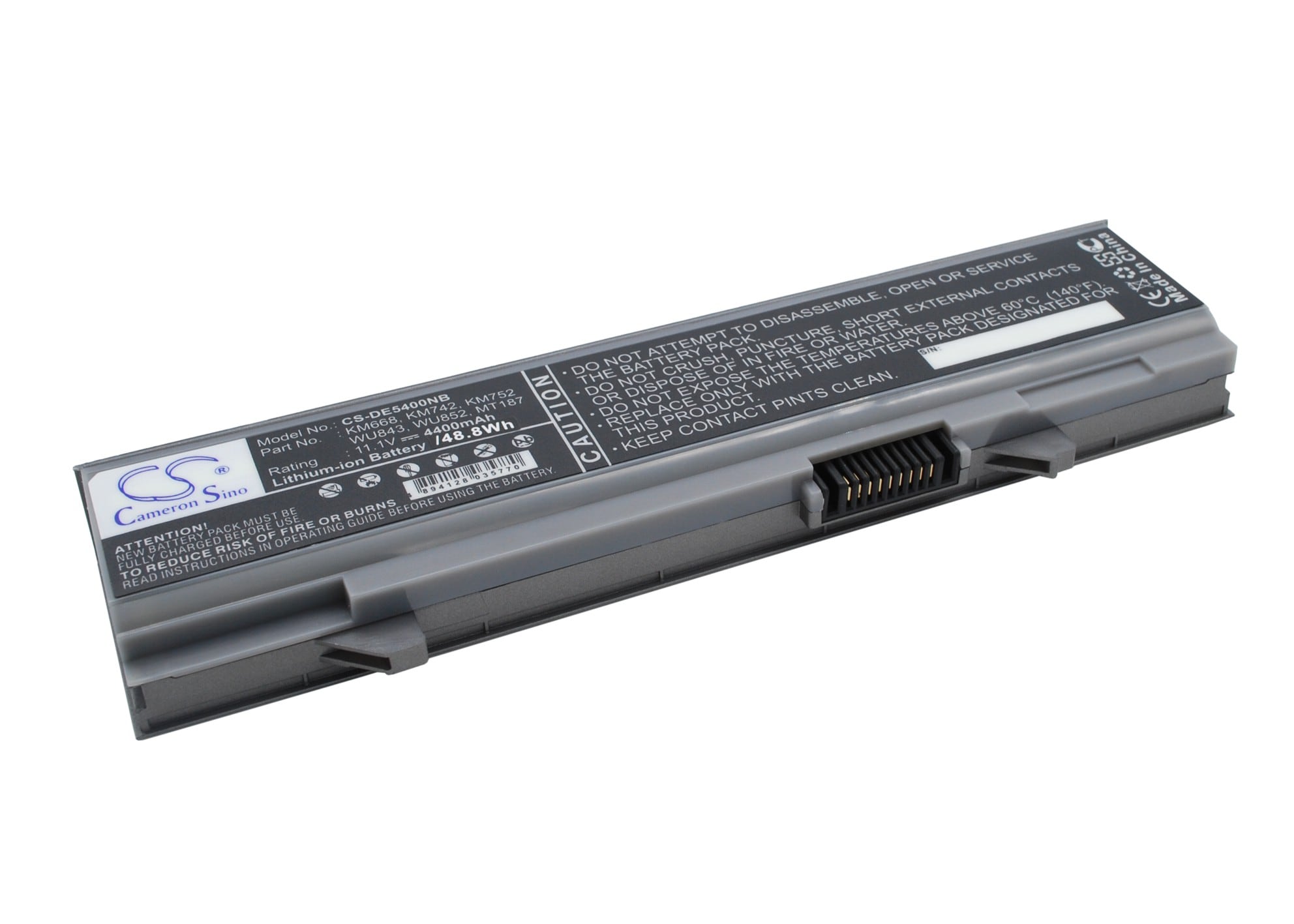 Batteri til bærbar PC for DELL Latitude E5400, Latitude E5500 og andre.