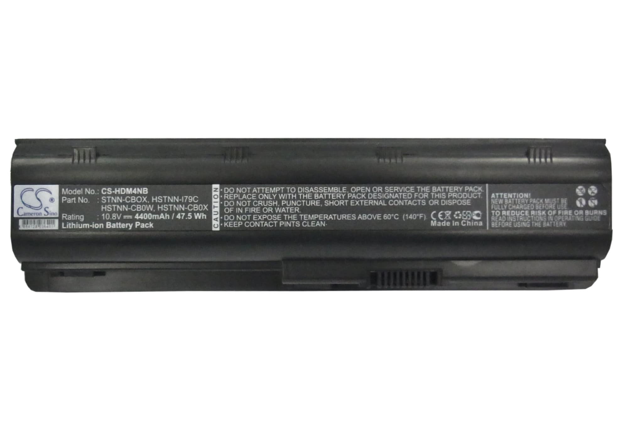 Batteri til bærbar PC for HP G62-113SO, G62-100EBG, 62-100EE og andre