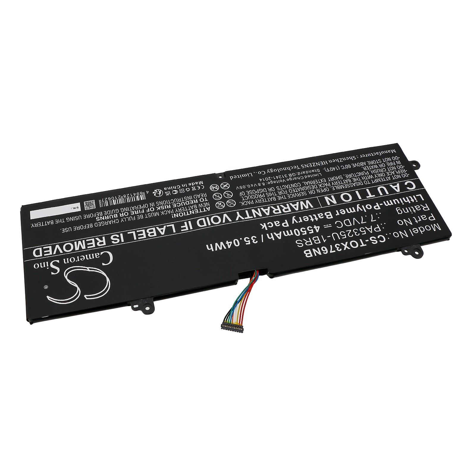 Batteri til bærbar PC for Toshiba Port g X30T-E-113, Portege X30 og andre.