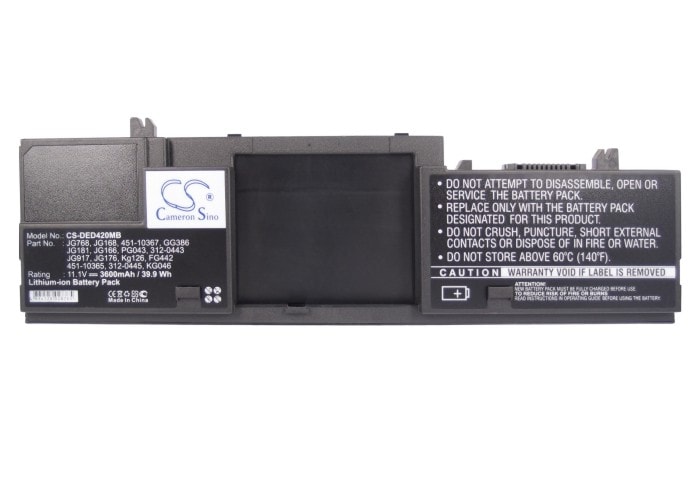 Batteri til bærbar PC for DELL Latitude D420, Latitude D430