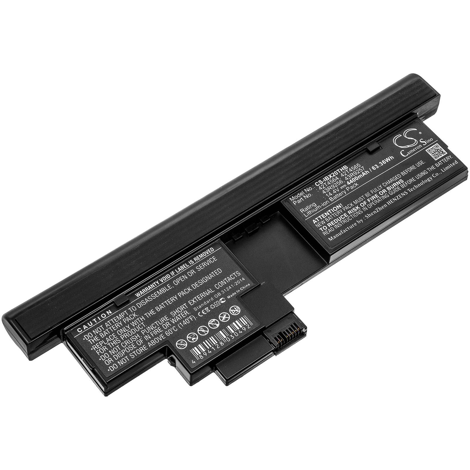 Batteri til bærbar PC for Lenovo ThinkPad X200 nettbrett