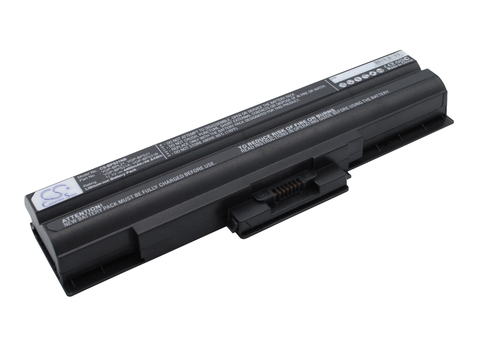 Batteri til bærbar PC for Sony VAIO VGN-AW41JF, VAIO VGN-AW41MF og andre.