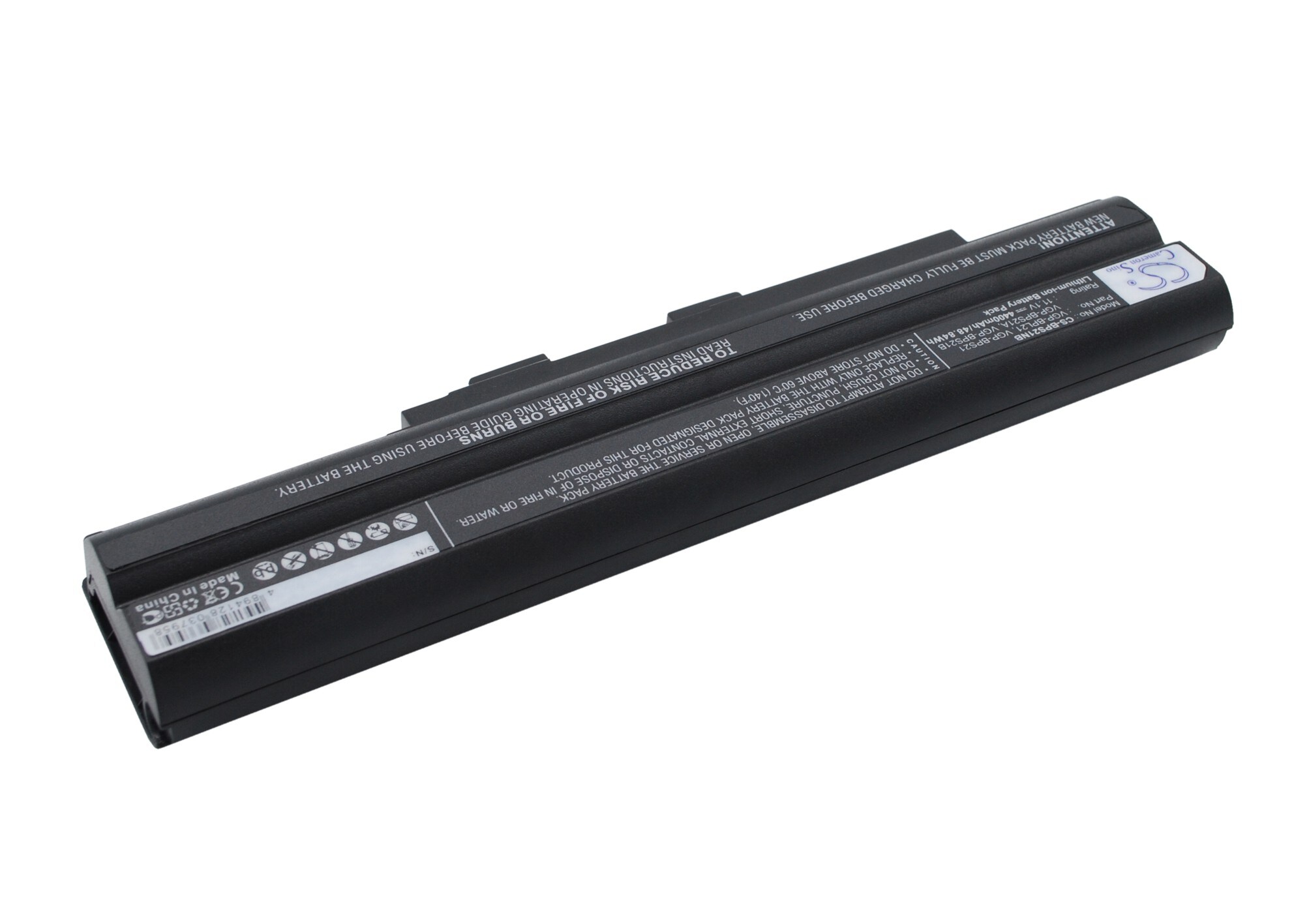 Batteri til bærbar PC for Sony VAIO VGN-AW41JF, VAIO VGN-AW41MF og andre.