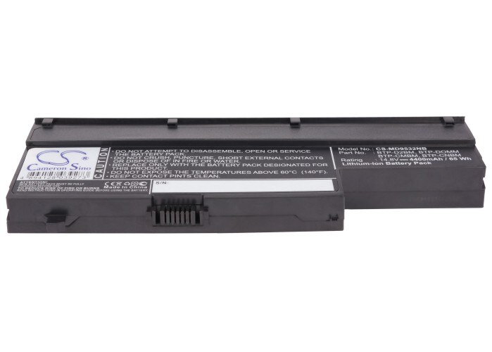 Batteri til bærbar PC for Medion MD97110, MD97710, WIM2150 osv.