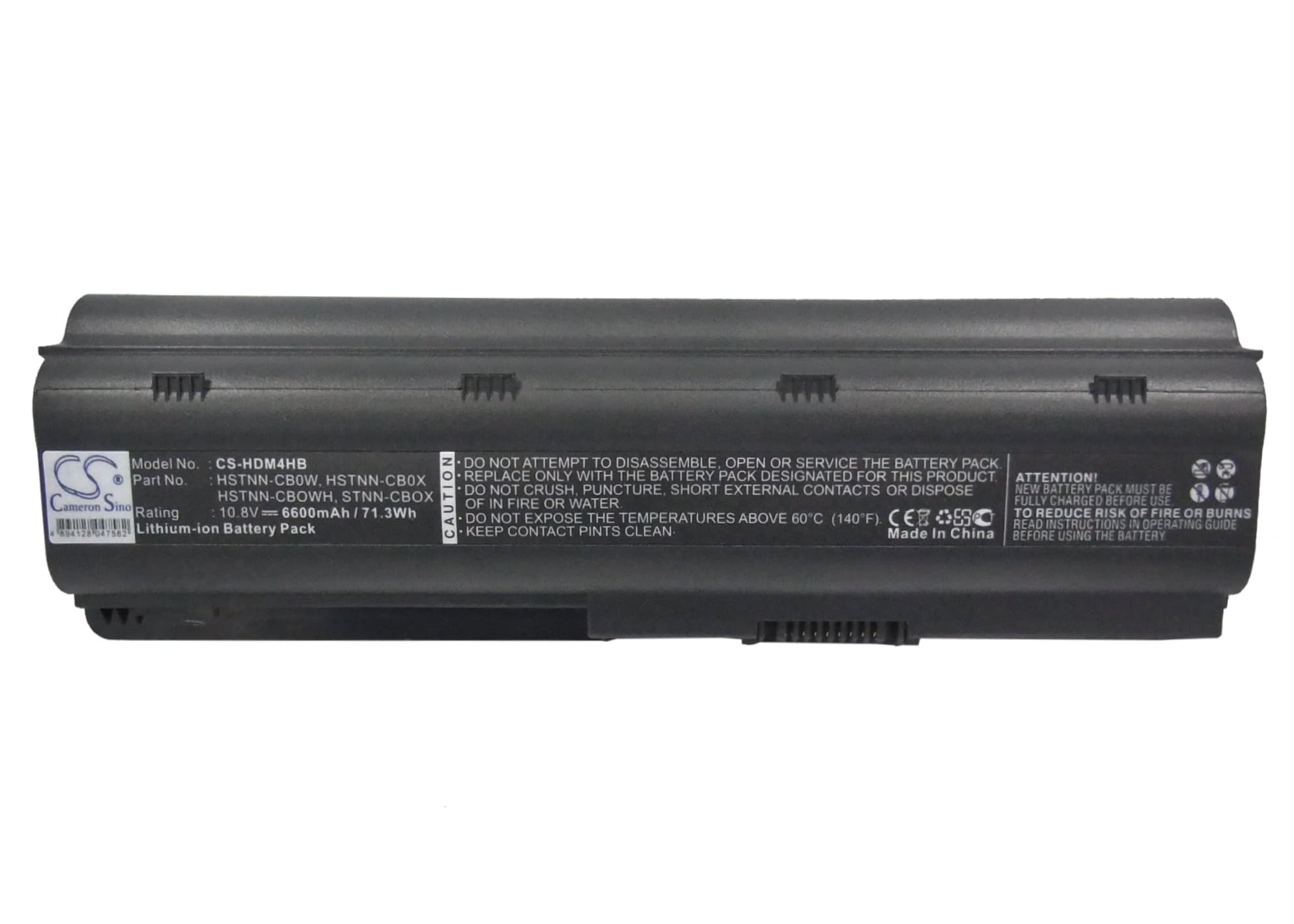 Batteri til bærbar PC for HP G62-113SO, G62-100EBG, 62-100EE og andre