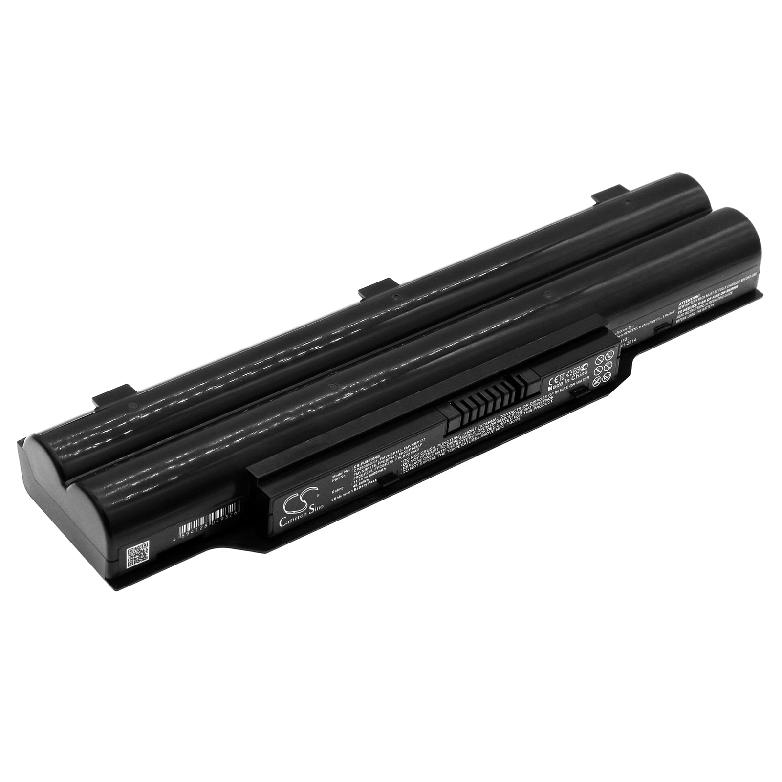 Batteri til bærbar PC for Fujitsu LifeBook L1010, LifeBook P770 og andre.