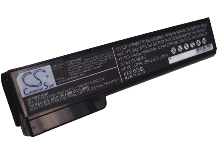 Batteri til bærbar PC for HP EliteBook 8460p, 6360t Mobile Thin Client og andre
