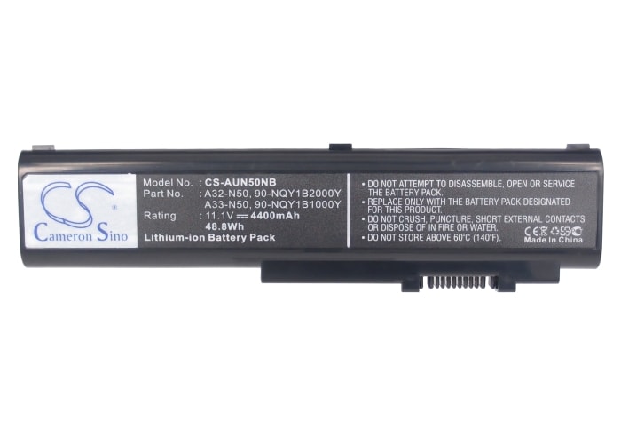 Batteri til bærbar PC for Asus N50, N50A, N50E osv.