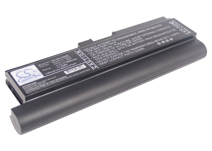 Batteri til bærbar PC for Toshiba Satellite L700, Satellite L700-T10R og andre.