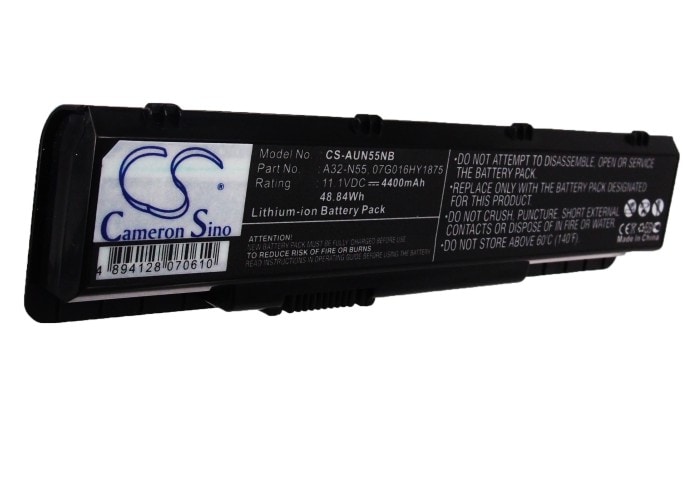 Batteri til bærbar PC for Asus N45, N45E, N45S og andre.