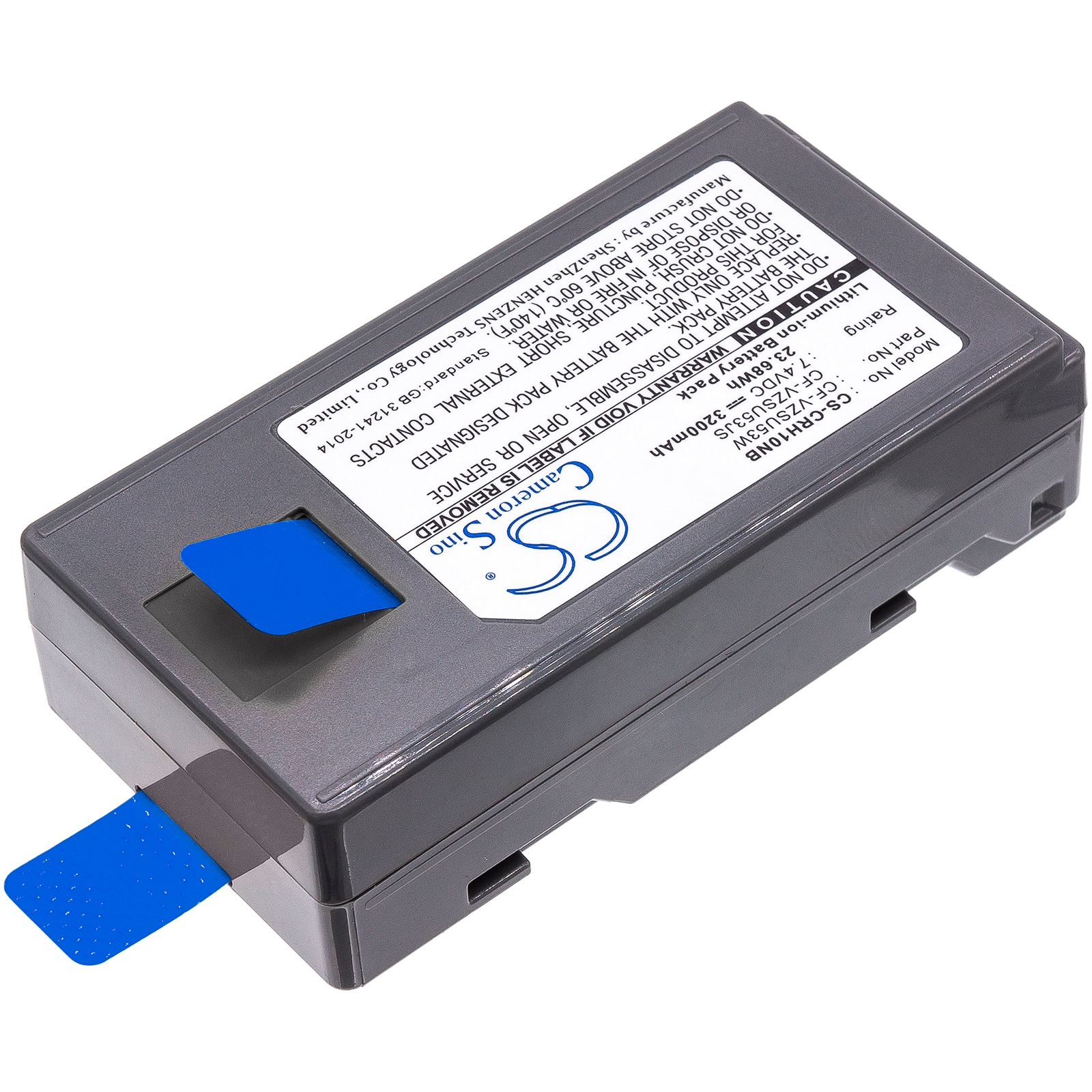 Batteri til bærbar PC for Panasonic CF-U1, CF-H1, Toughbook CF-U1 og andre.