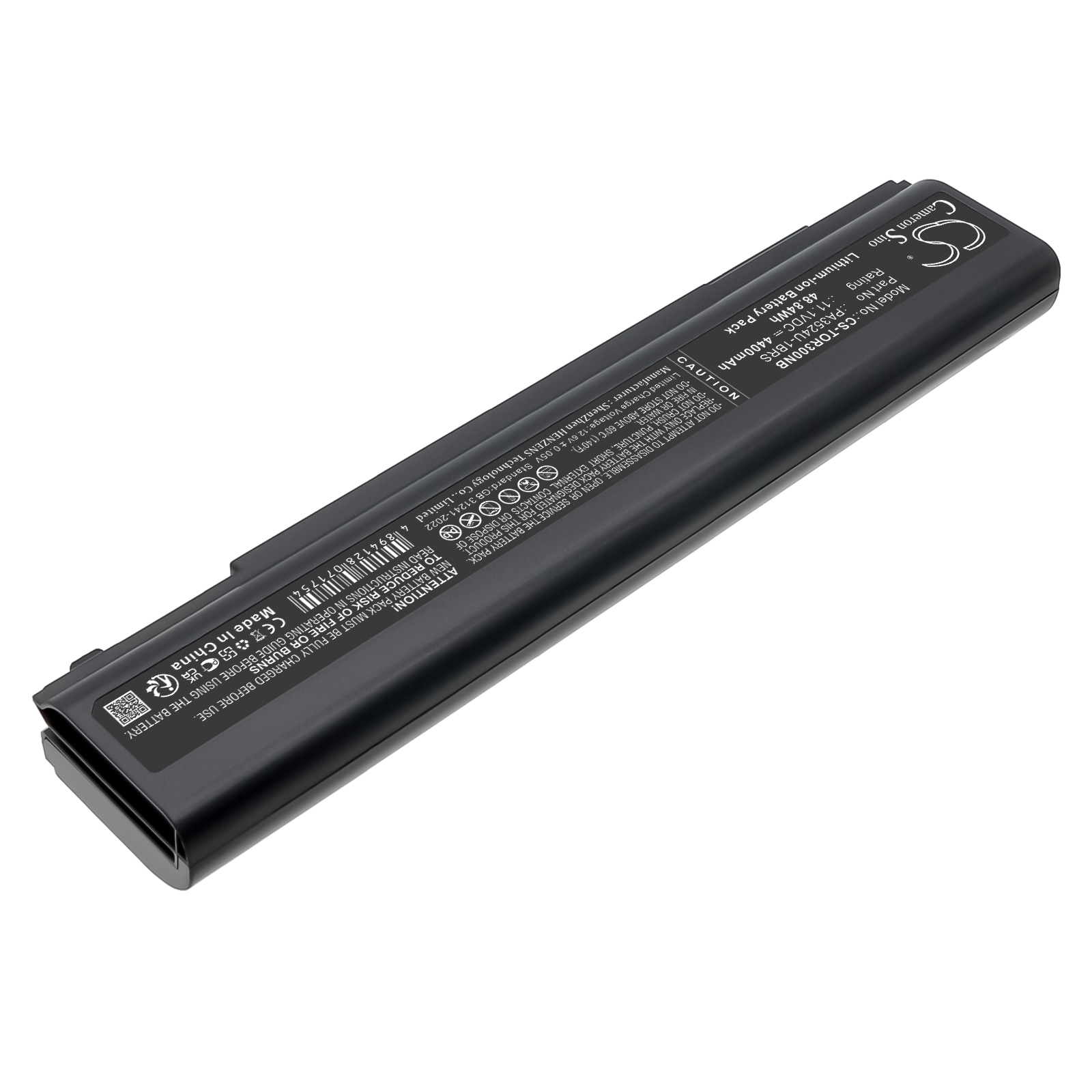 Batteri til bærbar PC for Toshiba Portege R300, Portege R30-A-11M og andre.