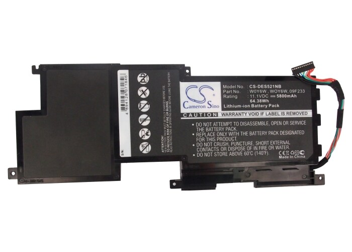 Batteri til bærbar PC for DELL XPS 15-L521x, XPS L521x og andre