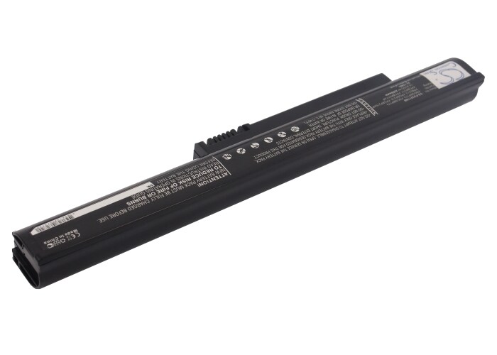 Batteri til bærbar PC for Fujitsu LifeBook M2010, LifeBook M2011 og andre.