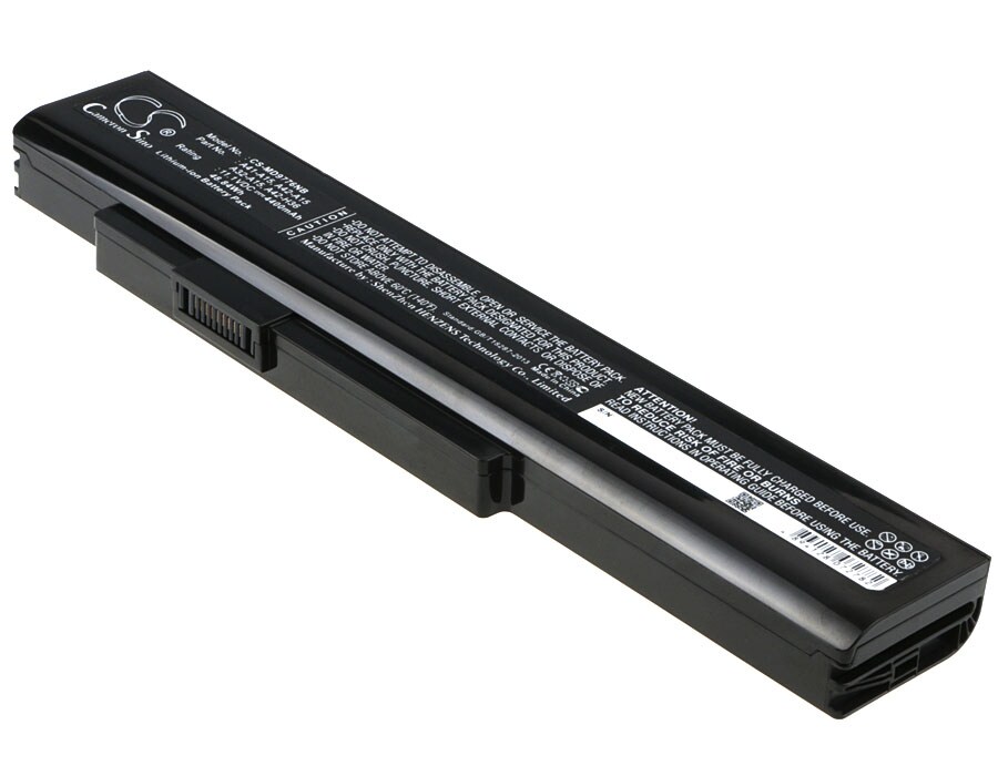 Batteri til bærbar PC for MSI A6400, CX640, CR640DX osv.