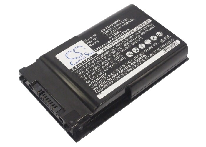 Batteri til bærbar PC for Fujitsu LifeBook T1010, LifeBook T1010LA og andre.