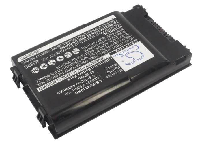 Batteri til bærbar PC for Fujitsu LifeBook T1010, LifeBook T1010LA og andre.