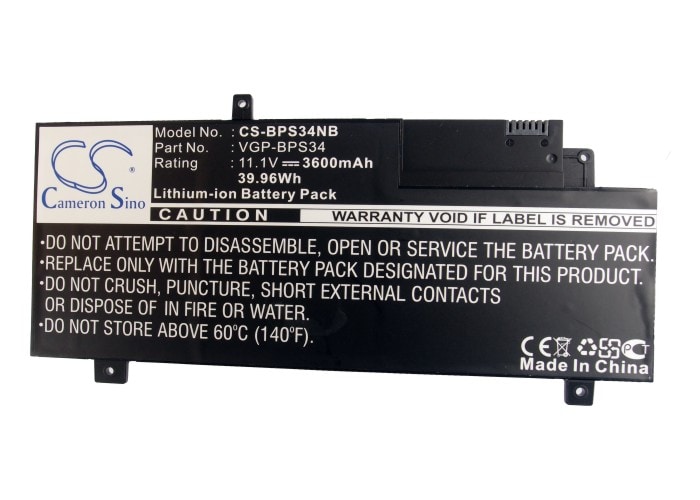 Batteri til bærbar PC for Sony VAIO-CA46, VAIO-CA47, VAIO-CA48 og andre.