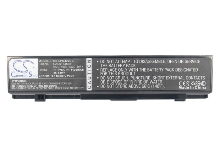Batteri til bærbar PC for LG Xnote P420, Xnote PD420, S430 og andre.