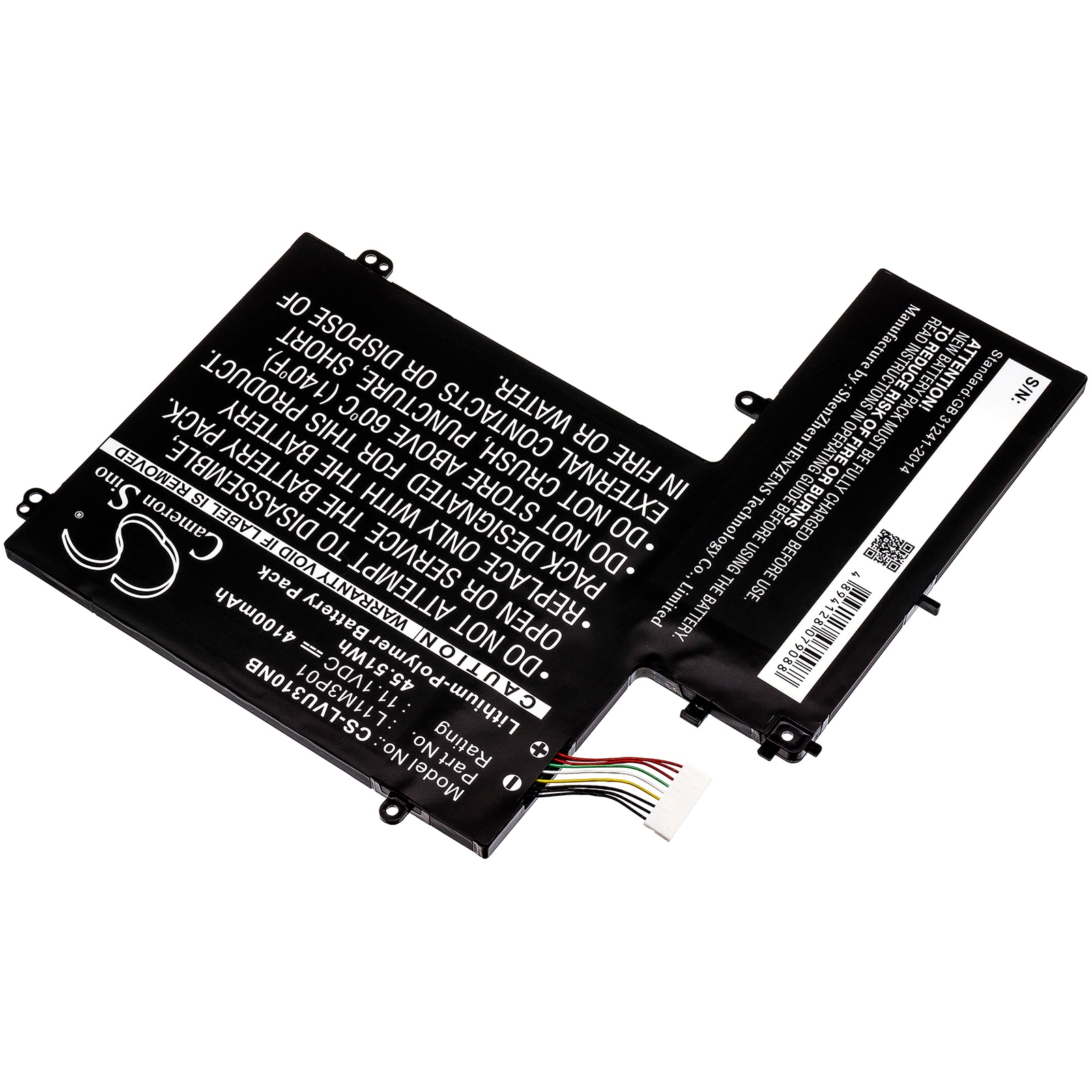 Batteri til bærbar PC for Lenovo IdeaPad U310, IdeaPad U310-ITH og andre.