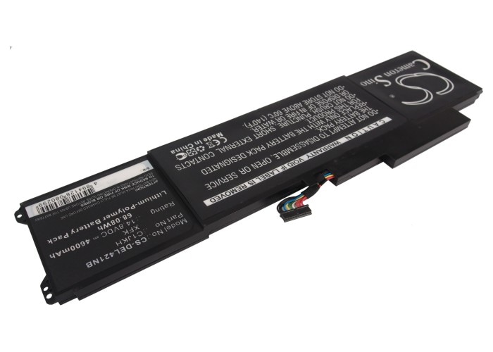 Batteri til bærbar PC for DELL XPS L421x, XPS 14-L421x, XPS 14 Ultrabook og andre.