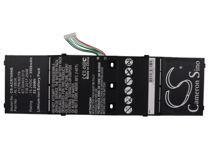 Batteri til bærbar PC for Acer Aspire V5-572-21274G50AKK og andre